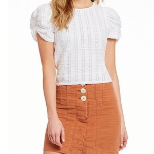 FREE PEOPLE open back airy top...so cute